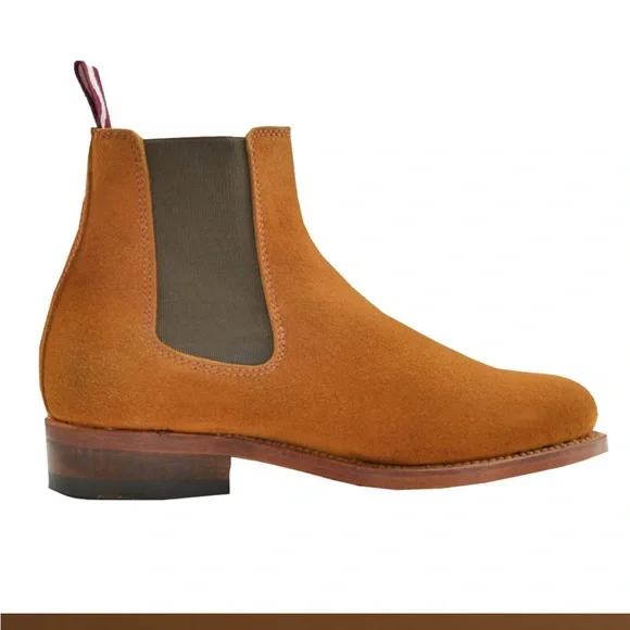 Cordings Duke for Cordings suede Chelsea boot - Picture 10 of 11